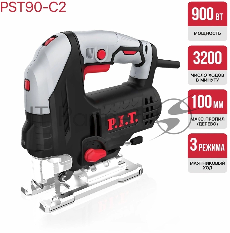 Лобзик P.I.T. PST90-C2 900Вт 3200ходов/мин от электросети