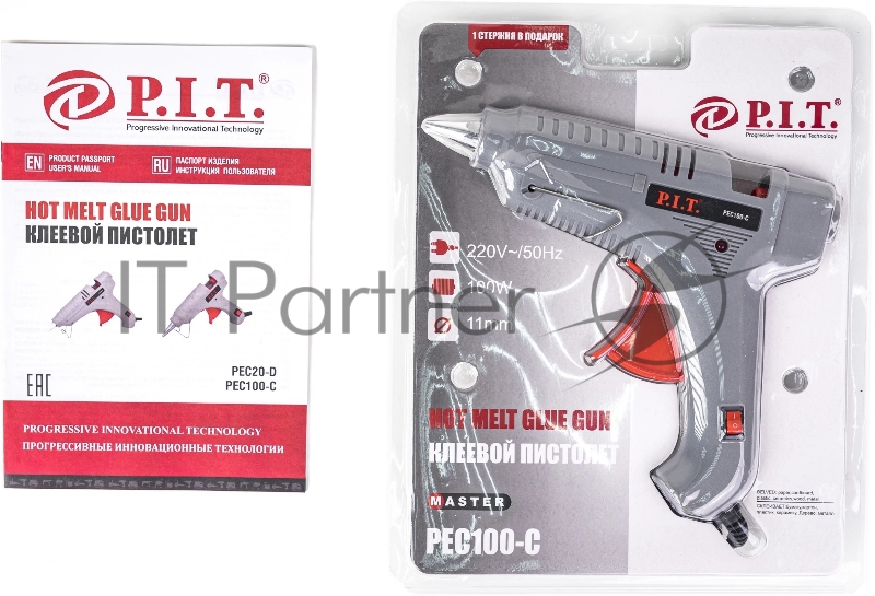 Клеевой пистолет P.I.T. PEC100-C 100Вт