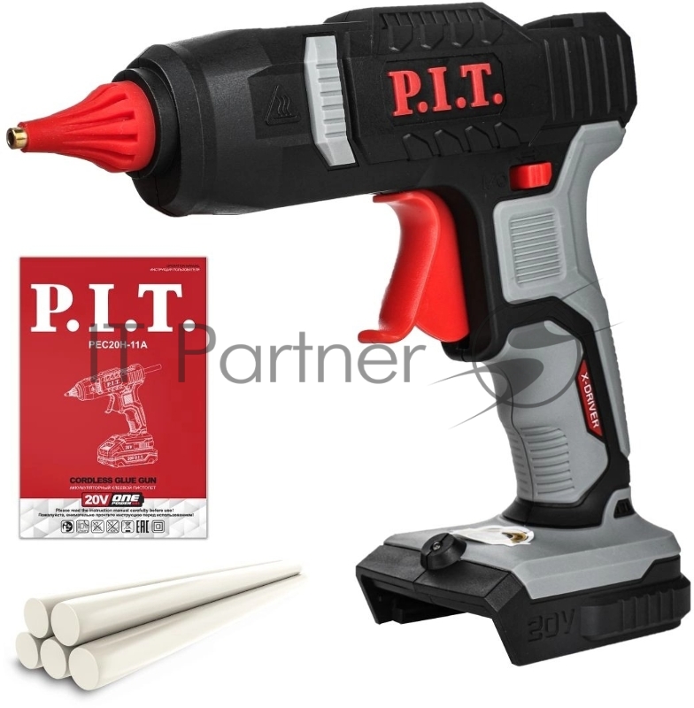 Клеевой пистолет P.I.T. PEC20H-11A SOLO (PEC20H-11A)