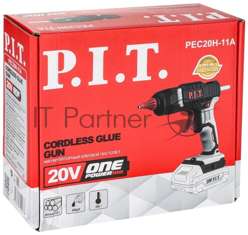 Клеевой пистолет P.I.T. PEC20H-11A SOLO (PEC20H-11A)