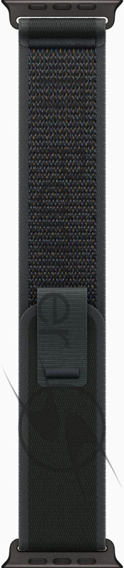 Смарт-часы Apple Watch Ultra 2 2024 A2986 49мм OLED корп.черный титан Trial loop рем.черный разм.брасл.:145-220мм (MX4V3ZP/A)