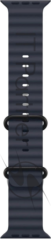 Смарт-часы Apple Watch Ultra 2 2024 A2986 49мм OLED корп.черный титан Ocean band рем.темно-синий разм.брасл.:130-200мм (MX4D3ZP/A)