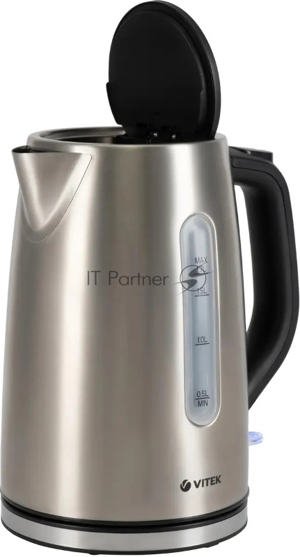 Чайник Vitek VT-1144 черный/серебристый 2200W 1.5л