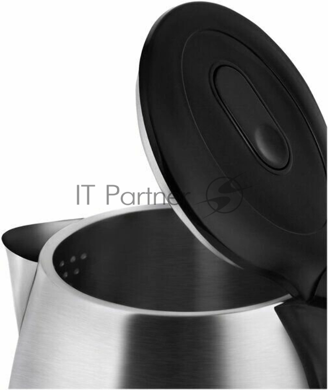 Чайник электрический Vitek VT-1135 1.7л. 2200Вт сталь/черный корпус: нерж.сталь