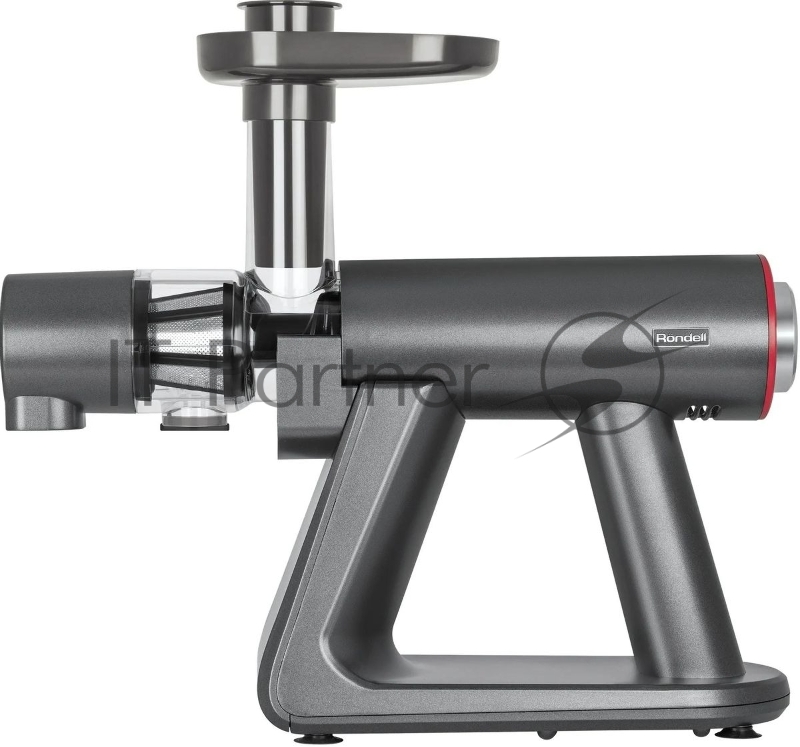 Соковыжималка шнековая Rondell RDE-1503, 150Вт, 500мл, графит