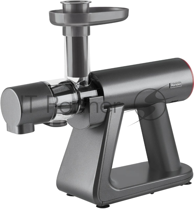 Соковыжималка шнековая Rondell RDE-1503, 150Вт, 500мл, графит