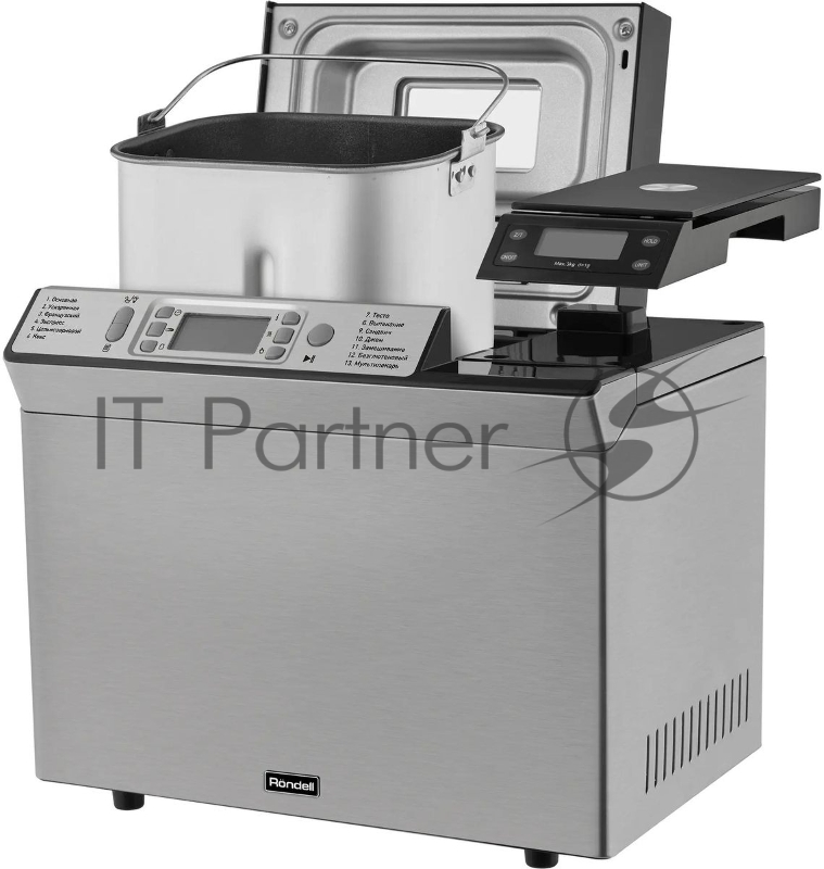 Хлебопечь Rondell RDE-1641, 700Вт, белый