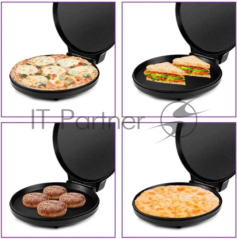 Пиццамейкер Kitfort КТ-1681 1450Вт черный