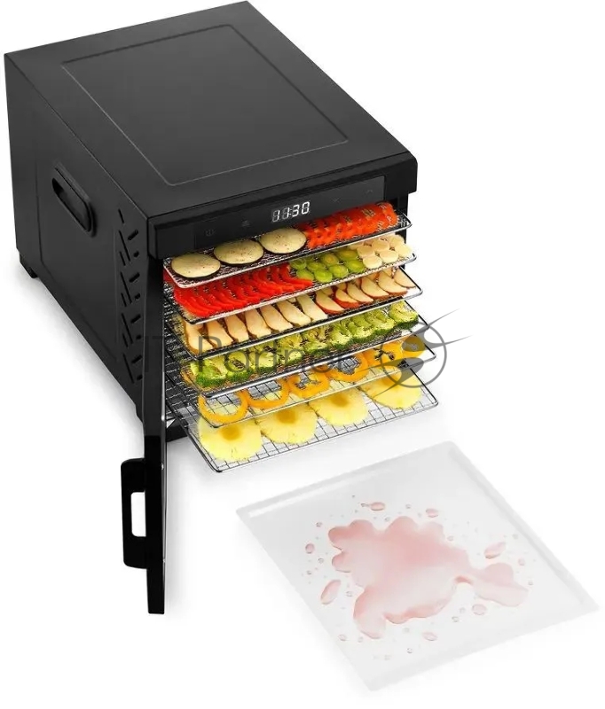 Сушка для фруктов и овощей Kitfort КТ-1964 18под. 600Вт черный