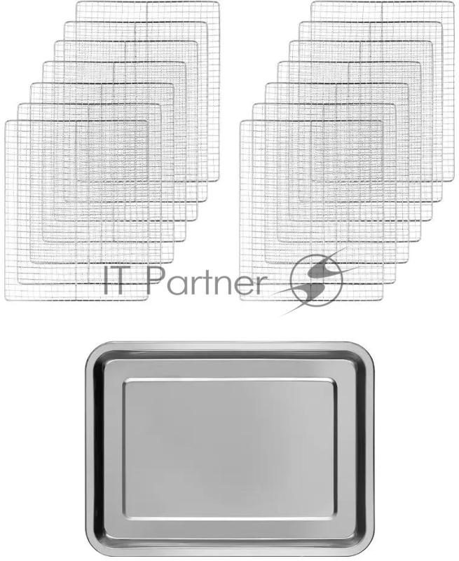 Сушка для фруктов и овощей Kitfort КТ-1967 15под. 1000Вт нержавеющая сталь