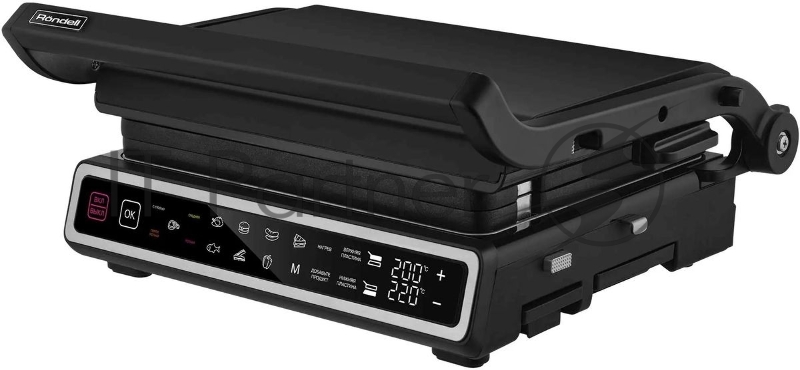 Гриль-пресс электрический Rondell RDE-1701, черный