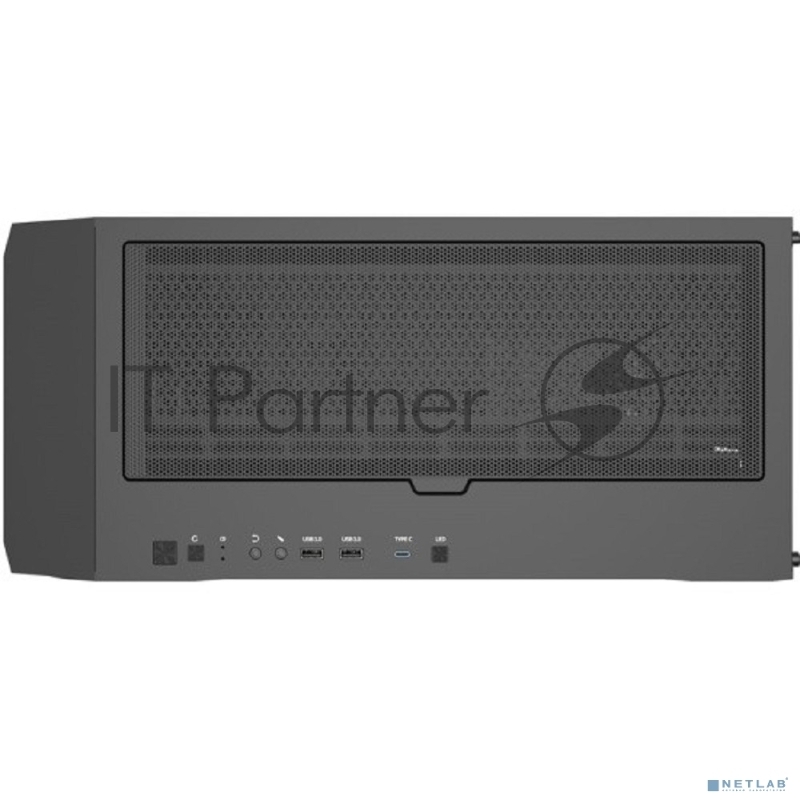 Корпус ZALMAN Z10, ATX, BLACK, WINDOW, 2x3.5, 2x2.5, 2xUSB3.0, 1xUSB 3.1 Type-C, FRONT 3x140mm, REAR 1x120mm