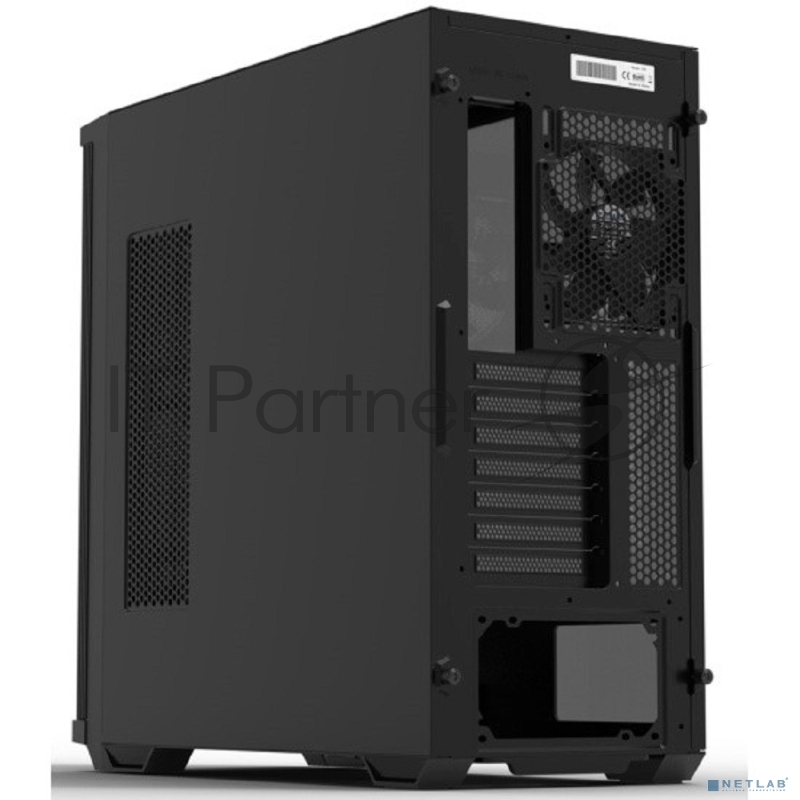 Корпус ZALMAN Z10, ATX, BLACK, WINDOW, 2x3.5, 2x2.5, 2xUSB3.0, 1xUSB 3.1 Type-C, FRONT 3x140mm, REAR 1x120mm