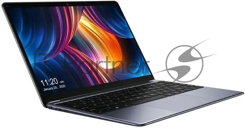 Ноутбук Chuwi HeroBook Pro CDC N4020 8Gb SSD 512Gb Intel UHD Graphics 600 14.1 FHD IPS Cam 33Вт*ч Win11 Серый CWI514-CN8N5N1HDMXX