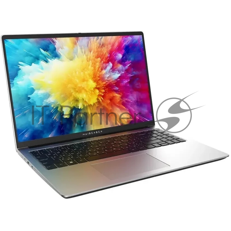 Ноутбук MAIBENBEN Medio M653 Ryzen 3 5400U 8Gb SSD 512Gb AMD Radeon Graphics 16 WUXGA IPS Cam 45.6Вт*ч Linux Серебристый M6531SB0LSRE0