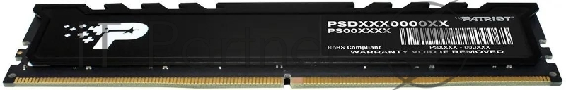 Память DDR5 8GB 5200MHz Patriot PSP58G520081H1 Signature Premium RTL PC5-41600 CL42 DIMM 288-pin 1.1В single rank с радиатором Ret