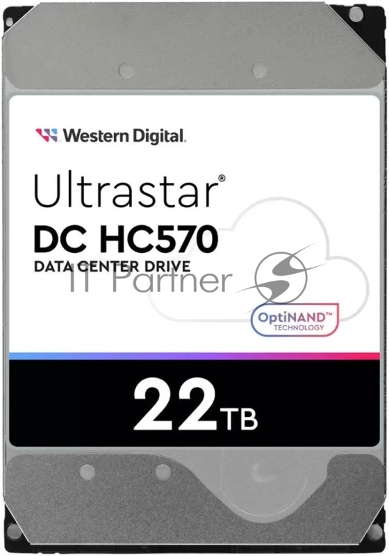 Жесткий диск HDD Western Digital Server Ultrastar DC HC570 WUH722222ALE6L4 22TB 7200rpm SATA-III 512Mb 3.5