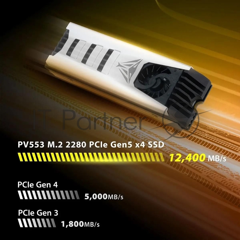 Накопитель SSD Patriot PCIe 5.0 x4 4TB PV553P4TBM28H PV553 M.2 2280