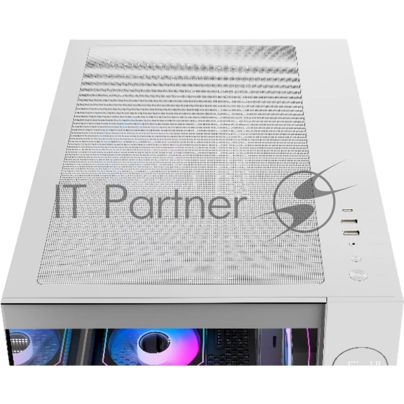 Корпус Ocypus Iota C70 WH ARGB ATX / win / white / 6 ARGB fans / no PSU / Tempered Glass