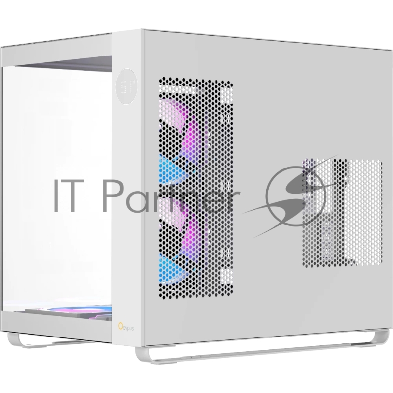 Корпус Ocypus Iota C70 WH ARGB ATX / win / white / 6 ARGB fans / no PSU / Tempered Glass