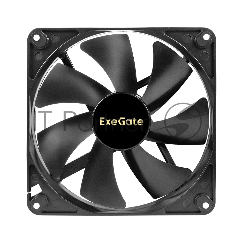 Вентилятор 12В DC ExeGate ExtraSilent ES14025S3P (140x140x25 мм, Sleeve bearing (подшипник скольжения), 3pin, 1100RPM, 23dBA)