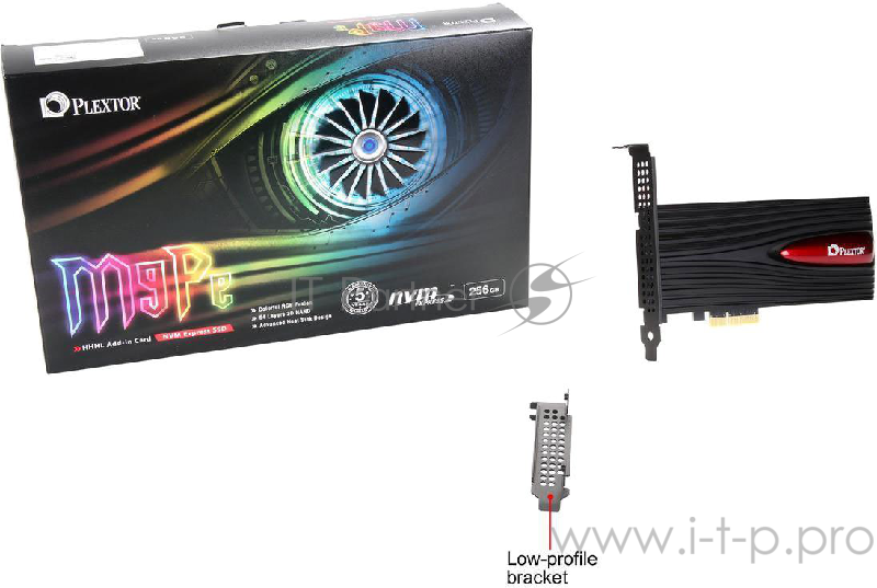 SSD диск 256ГБ Plextor M9Pe PX-256M9PeY (PCI-E x4)