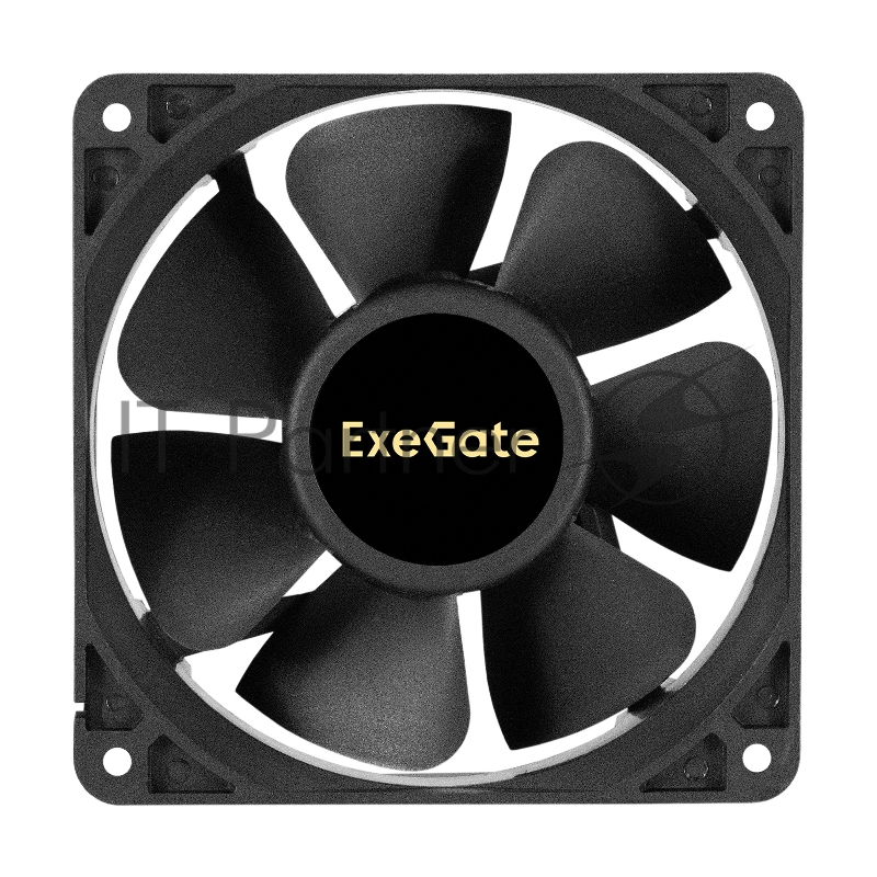 Вентилятор 24В DC ExeGate EX12038B3P-24 (120x120x38 мм, 2-Ball (двойной шарикоподшипник), 3pin, 3000RMP, 46,1dBA)