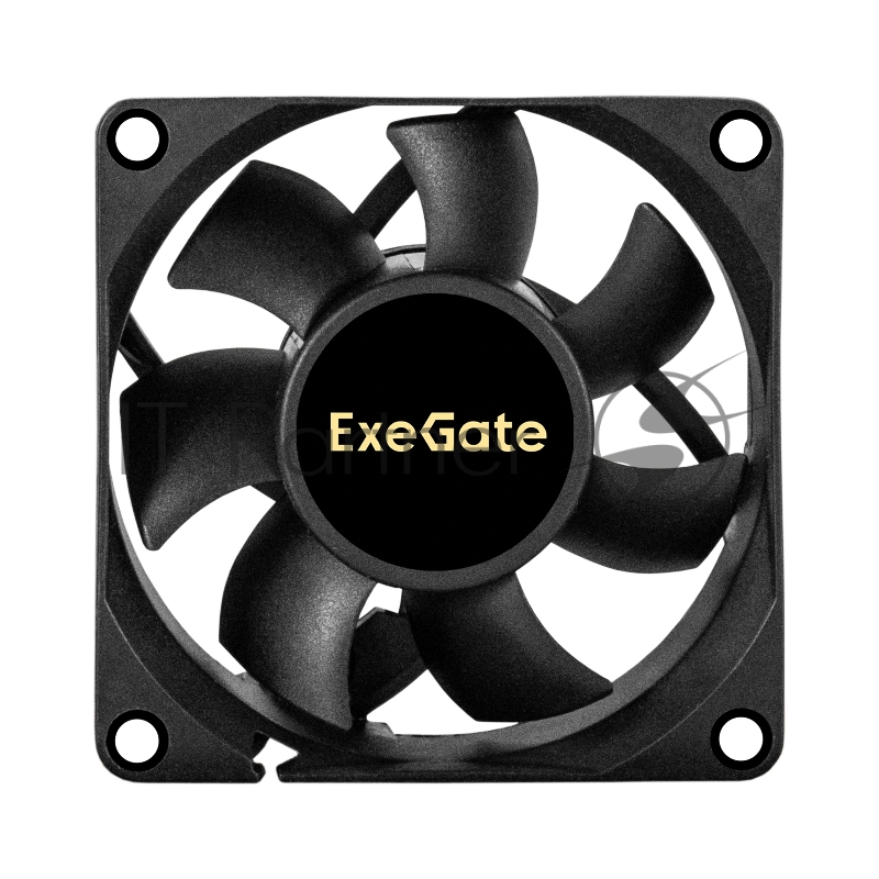 Вентилятор 12В DC ExeGate EX07025B3P (70x70x25 мм, 2-Ball (двойной шарикоподшипник), 3pin, 4000RPM, 40.5dBA)