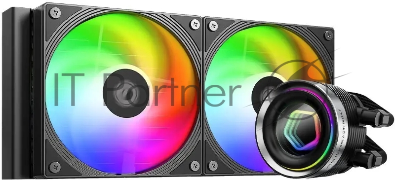 Система жидкостного охлаждения ID-Cooling FX240 INFINITY ARGB (Black) 300W all Intel/AMD