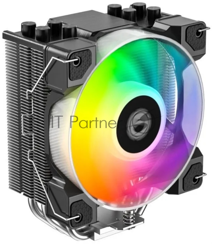 Кулер ID-Cooling SE-214-XT DF ARGB Black 180W/PWM/ ARGB/ all Intel /AMD AM4/ Screws