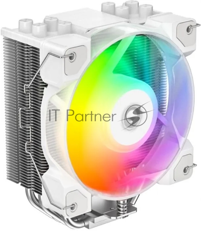 Кулер ID-Cooling SE-214-XT DF ARGB White 180W/PWM/ ARGB/ all Intel /AMD AM4/ Screws