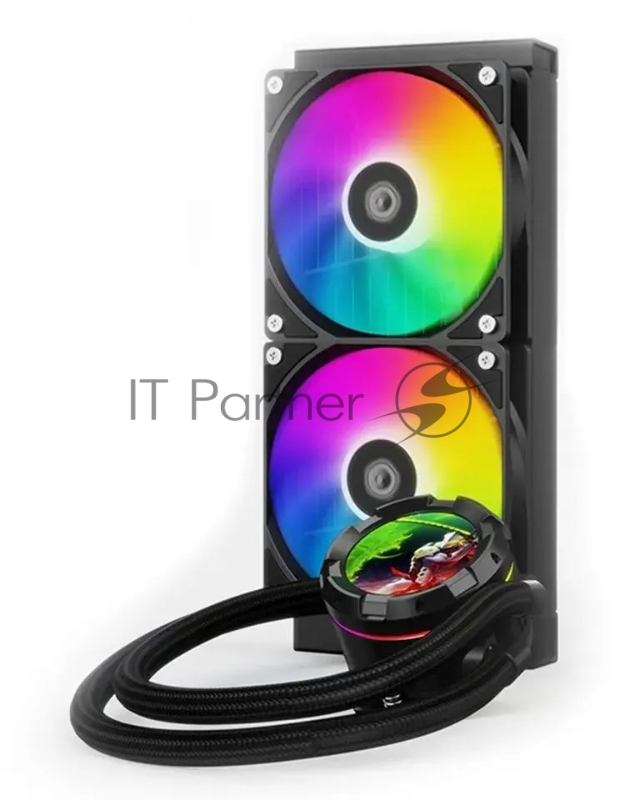 Кулер ID-Cooling SL240 XE /LCD SCREEN /300W /all Intel /all AMD