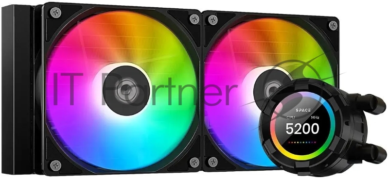 Кулер ID-Cooling SL240 XE /LCD SCREEN /300W /all Intel /all AMD