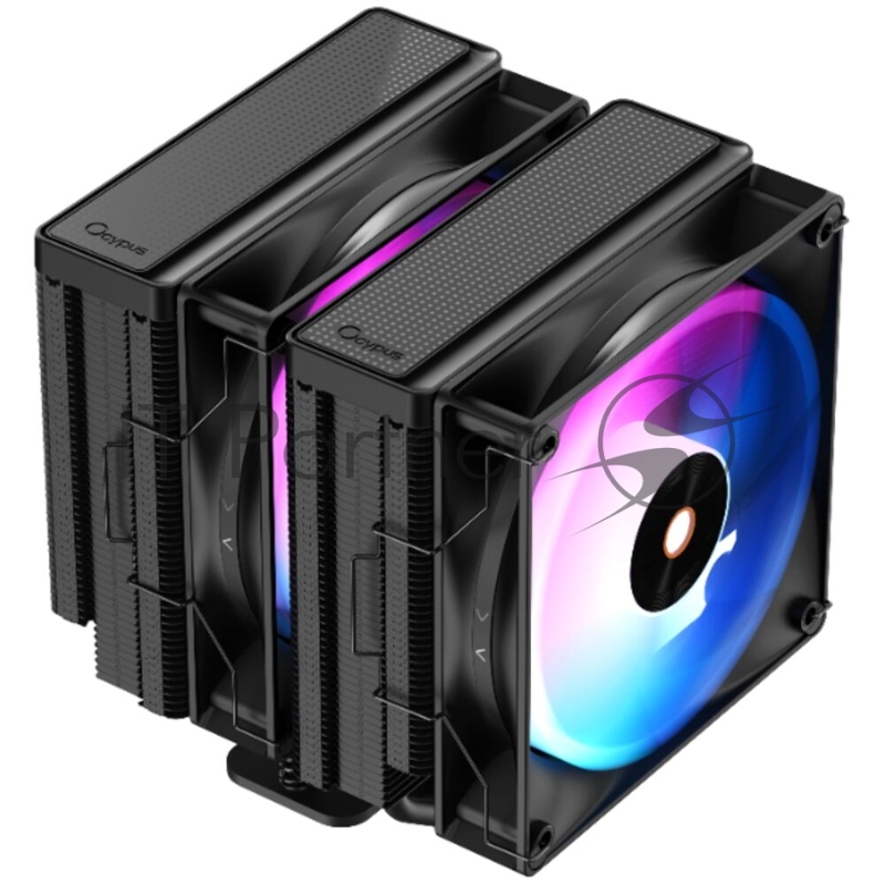 Кулер Ocypus Delta A62 BK ARGB Black 260W/ All Intel/ AMD AM*/ 2 fans / Screws