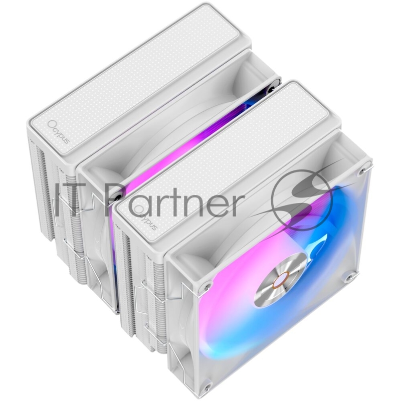 Кулер Ocypus Delta A62 WH ARGB White 260W/ All Intel/ AMD AM*/ 2 fans / Screws
