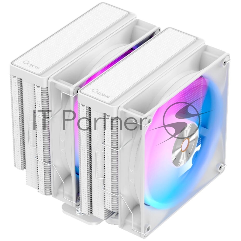 Кулер Ocypus Delta A62 WH ARGB White 260W/ All Intel/ AMD AM*/ 2 fans / Screws