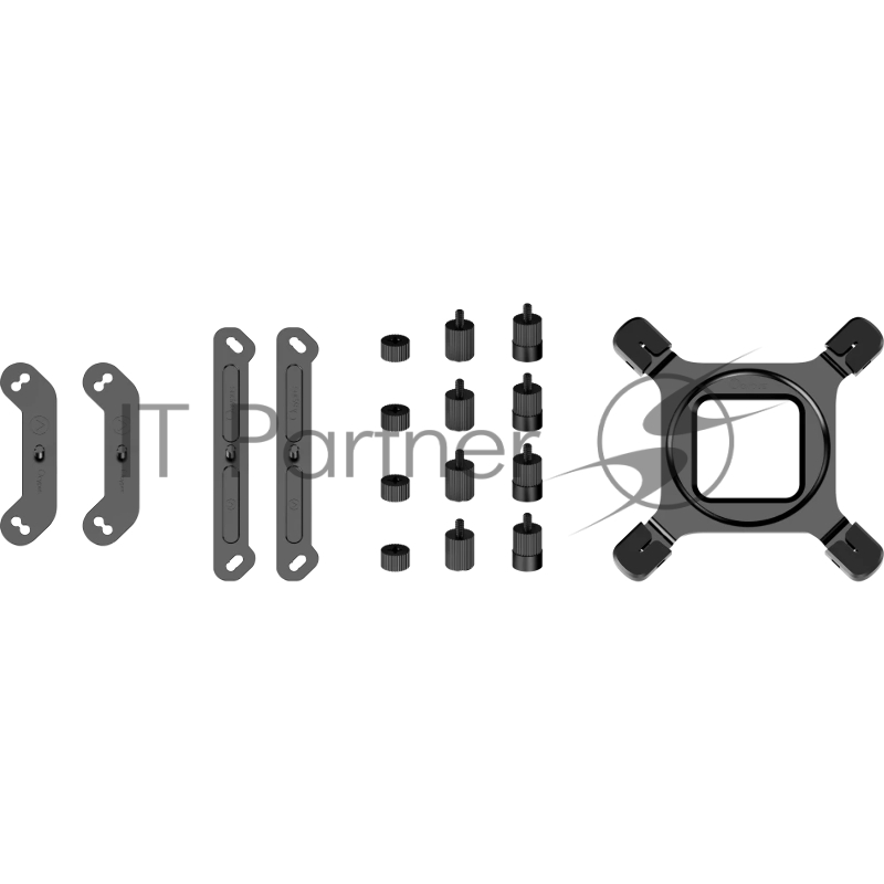 Кулер Ocypus Iota A62 BK Black 260W/ All Intel/ AMD AM* / Digital display / 2 fans / Screws