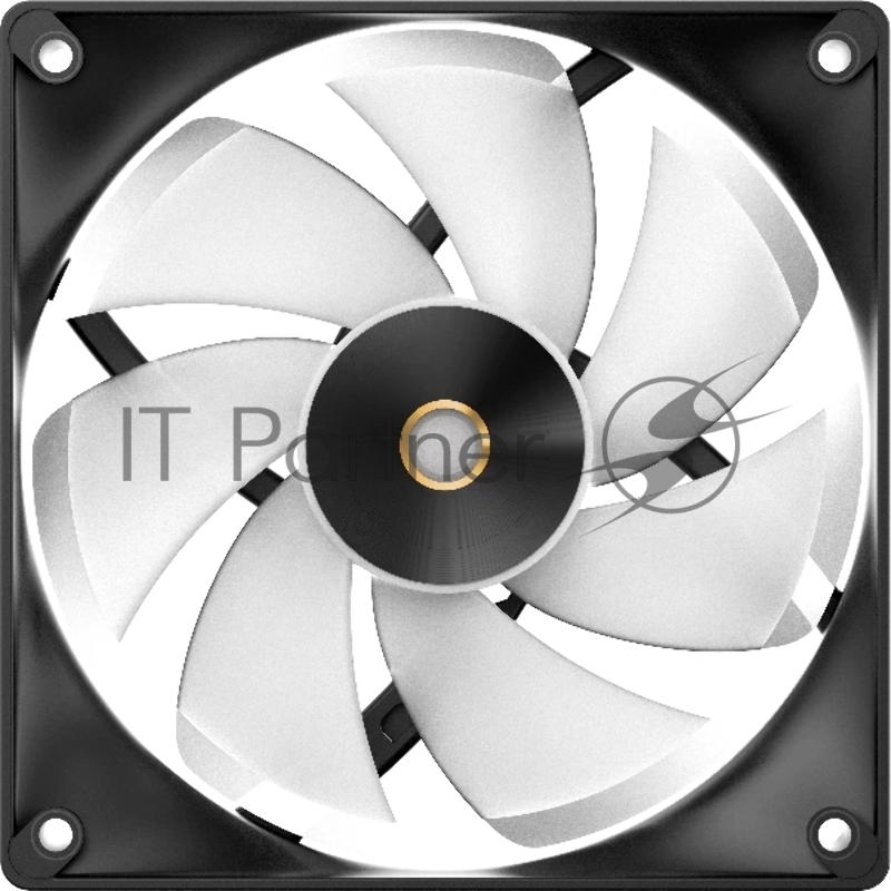 Вентилятор для корпуса Ocypus Delta F12 BK ARGB LED / Black / PWM