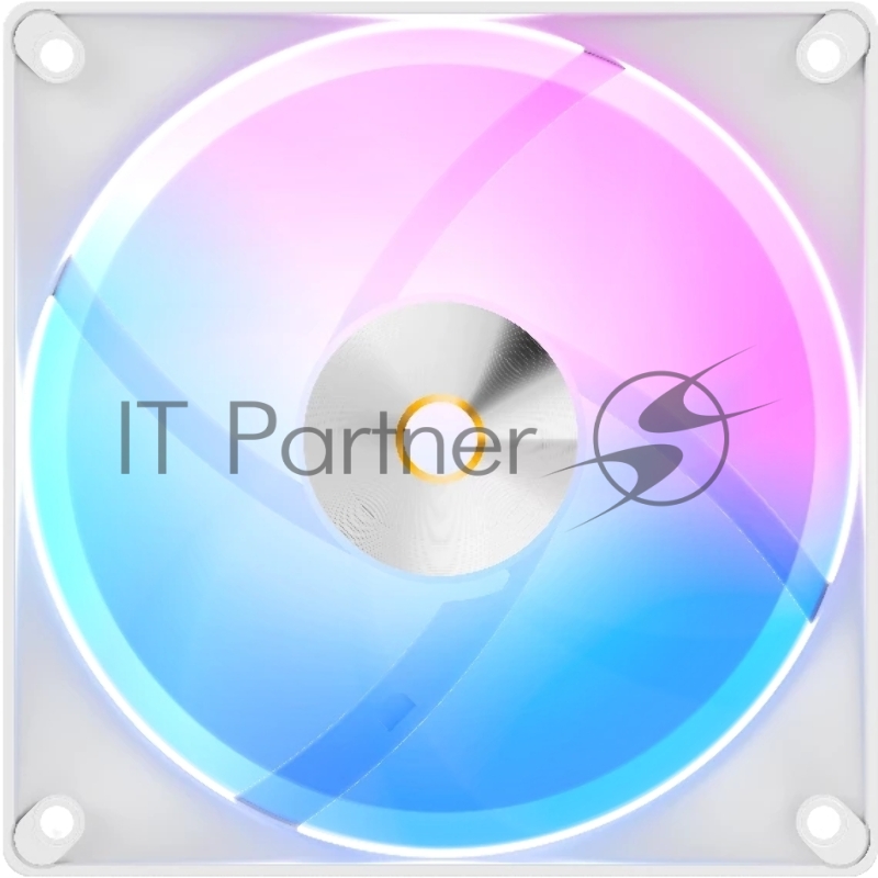 Вентилятор для корпуса Ocypus Delta F12 WH ARGB LED / White / PWM