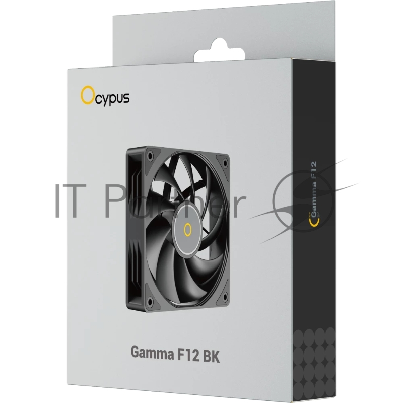 Вентилятор для корпуса Ocypus Gamma F12 BK / Black / 3pin