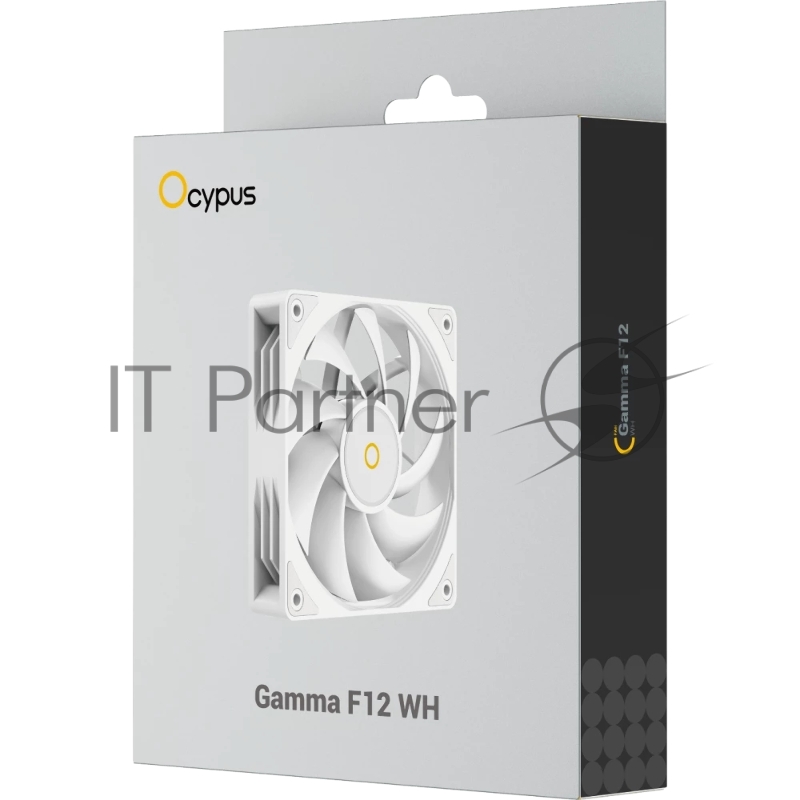 Вентилятор для корпуса Ocypus Gamma F12 WH / White / 3pin