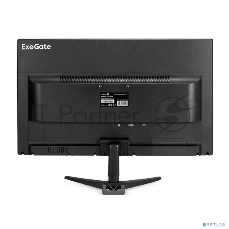 Монитор 21.5 ExeGate EB2200A (VA LED Grade A+, FHD, 1920x1080@75Гц, 16:9, 200cd/m2, 3000:1, 170°/160°, 5ms, D-Sub, HDMI, Flicker-free, Low Blue Light, кабель HDMI 1.5м, VESA 75x75, регулировка наклона (tilt), черный)