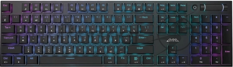 Клавиатура GMNG GG-KB783XPW механическая черный USB беспроводная BT/Radio Multimedia for gamer LED (1910520)
