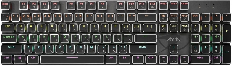 Клавиатура GMNG GG-KB815X механическая черный/белый USB Multimedia for gamer LED (1913914)