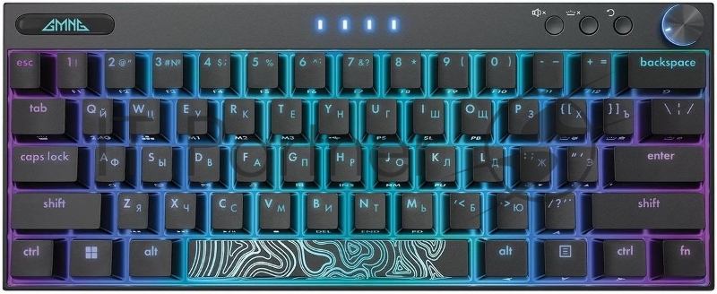 Клавиатура GMNG GG-KB500XW механическая черный USB беспроводная BT/Radio Multimedia for gamer LED (1910516)