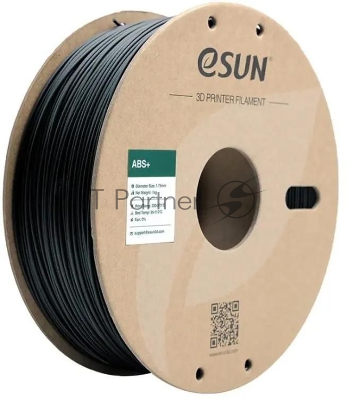 Пластик для принтера 3D Esun ABS+175B1 ABS d1.75мм 1кг L385м 1цв.