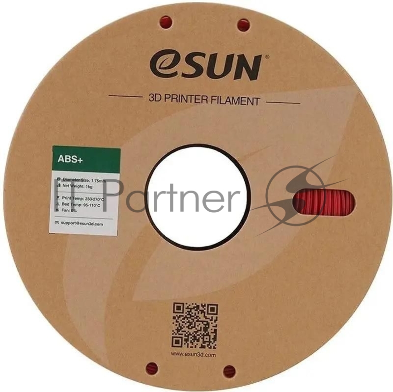 Пластик для принтера 3D Esun ABS+175R1 ABS d1.75мм 1кг 1цв.