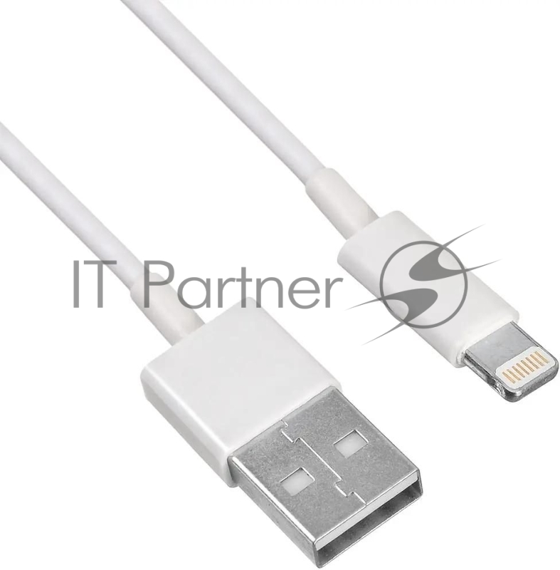 Кабель KingPrice KP-USBAL-1m USB (m)-Lightning (m) 1м белый