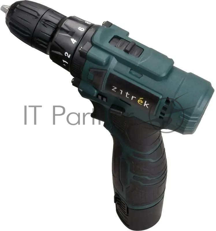 Дрель-шуруповерт Zitrek Green 12V Plus аккум. патрон:быстрозажимной (085-1014)