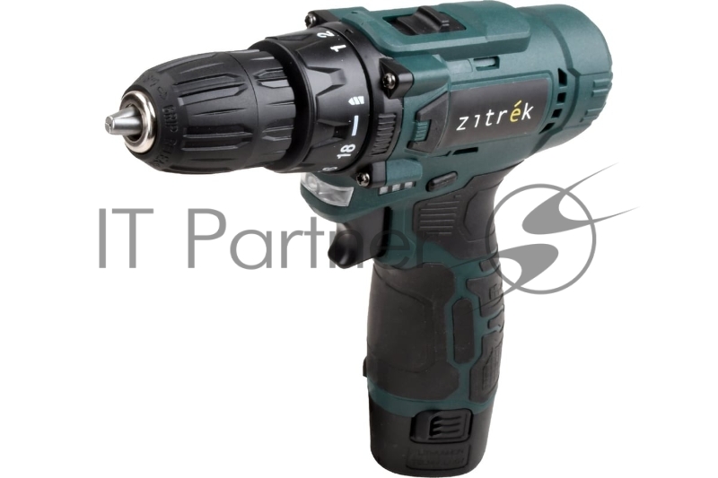 Дрель-шуруповерт Zitrek Green 12V Plus аккум. патрон:быстрозажимной (085-1013)